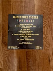 Miniature Tigers FORTRESS – 1st Pressing – Still Sealed