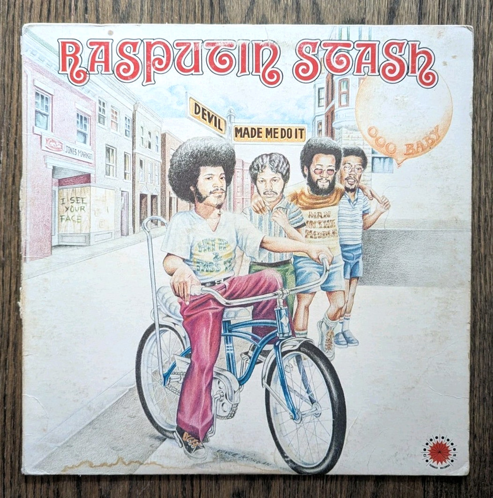 Rasputin Stash – Devil Made Me Do It LP Gemigo Records vinyl soul funk