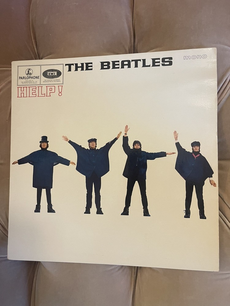 The Beatles ‚HELP‘ 1965 UK ‚Mono‘ 1stPress LP Variant A EX+/NM!