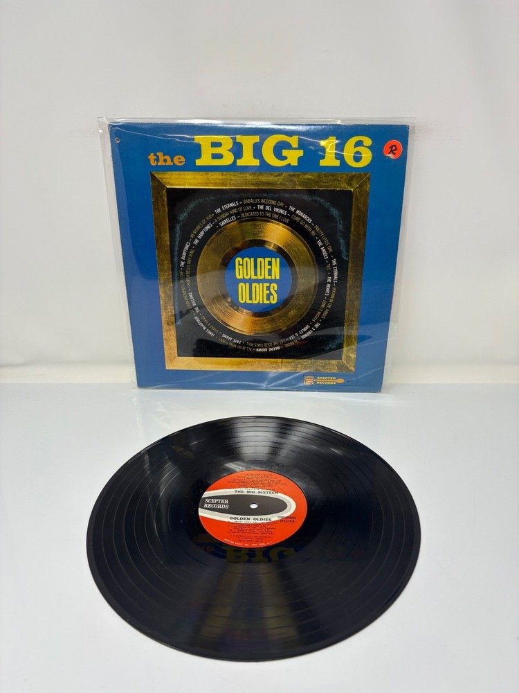 Various – The Big 16 Golden Oldies LP Record 1963 Scepter Soul R&B 33 RPM