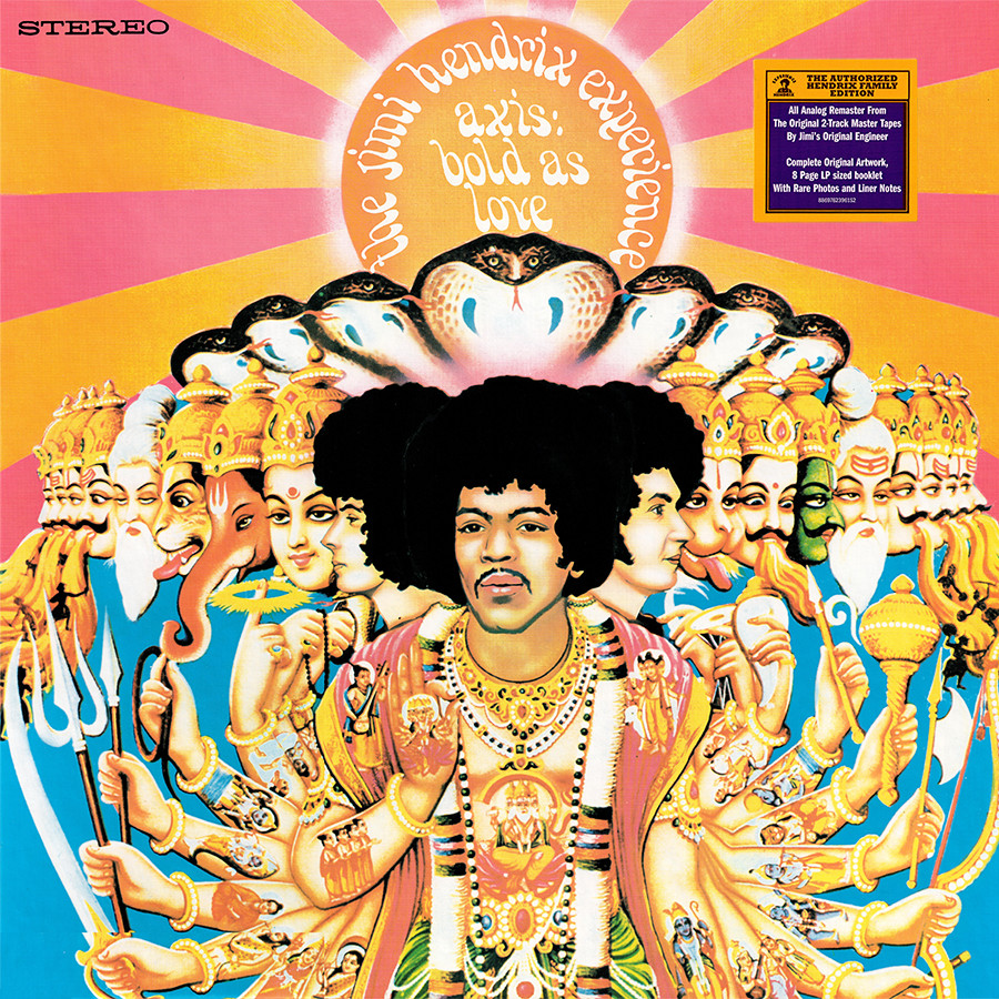 Jimi Hendrix ~ Axis Bold As Love (1967) 12″ VINYL 180G RECORD LP 2010 •• NEW ••