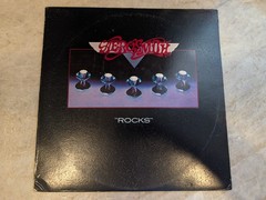 Aerosmith – “Rocks” (PC 34165) 1976 1st US Pressing – VG+/EX