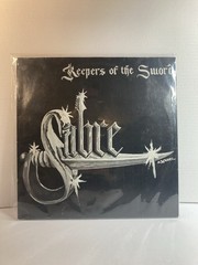 Sabre Keepers of the Sword Very Rare Vintage 1985 No Master Recording EX/VG+