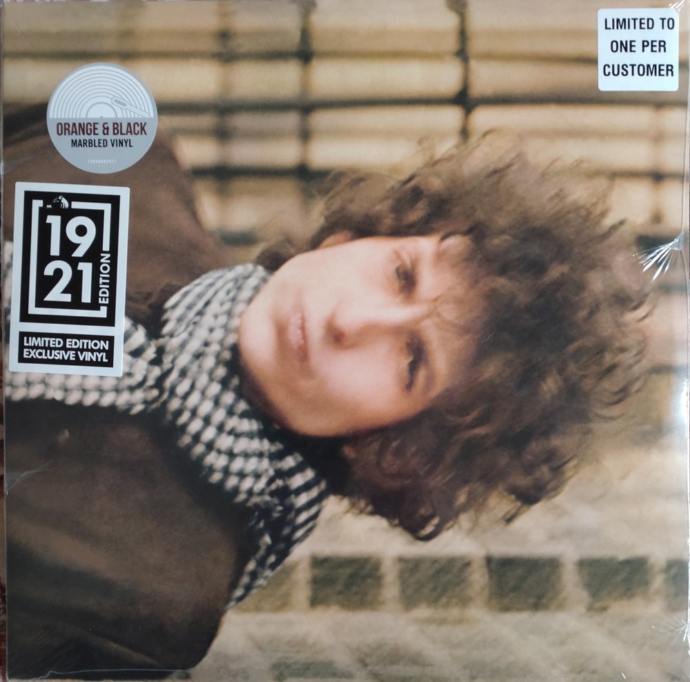 BOB DYLAN – BLONDE ON BLONDE HMV EXCLUSIVE Orange & Black Marble Vinyl Sealed