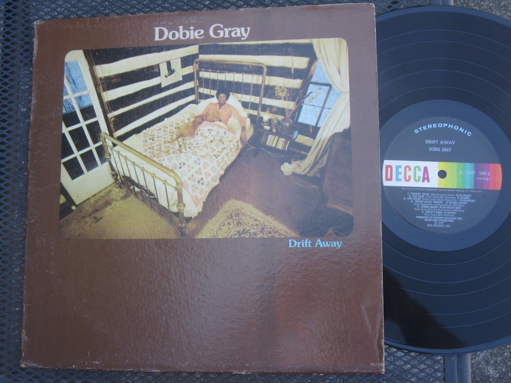Double Gray Drift Away Orig LP