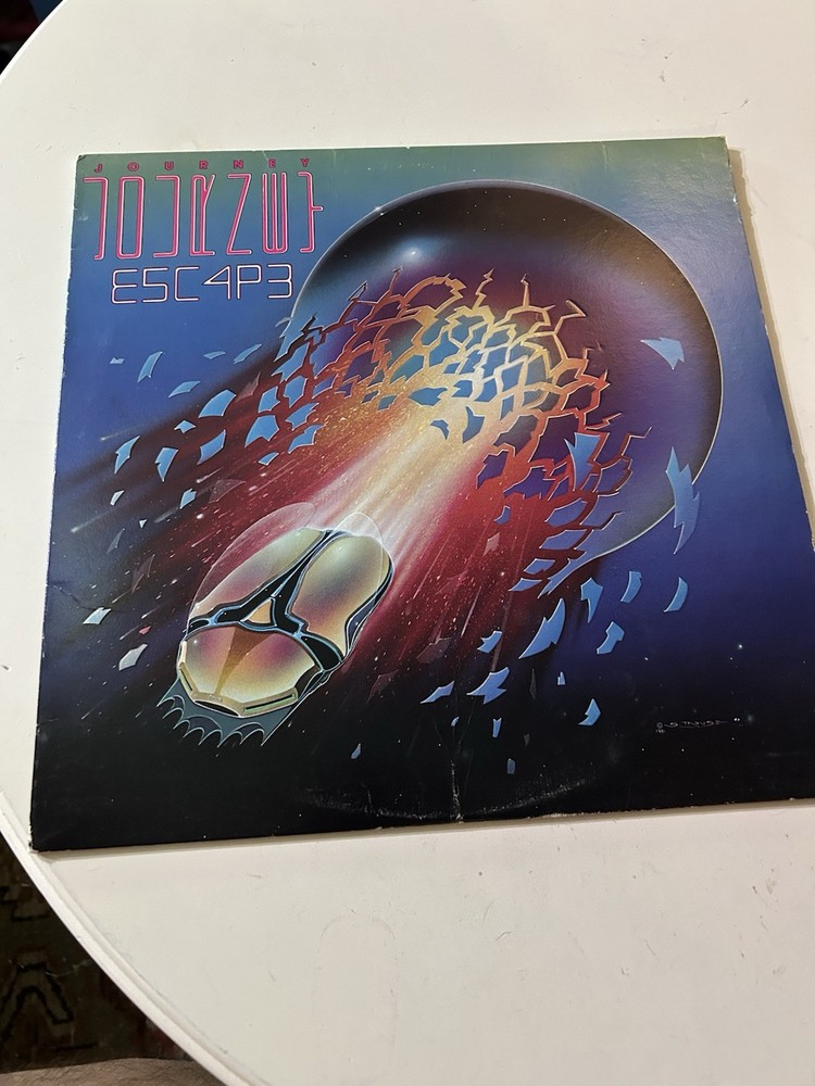 Journey Escape Original Vinyl Record LP Album TC 37408 1981 Columbia Records