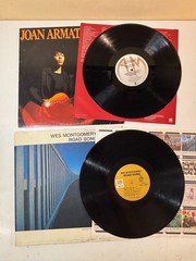 JOAN ARMATRADING/WES MONTGOMERY-ROAD SONG VINYL LP 70’s POP JAZZ LOT OF 2 VG