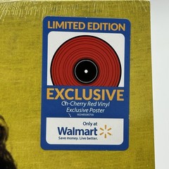 Conan Gray – Found Heaven Walmart Exclusive Cherry Red Vinyl + Poster TORN SEAL