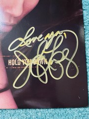 Jennifer Lopez- Hold You Down Lp / Autographed /Featuring Fat Joe & Don Omar/ EX