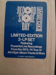 YES 3LP TALES FROM TOPOGRAPHIC TOURS RSD 2026 Live ’74 Shrink Slit Jon Anderson