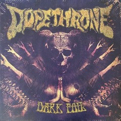 Dopethrone ‎- Dark Foil LP BLACK VINYL 400 – HEAVY Doom Stoner Metal NEW RECORD
