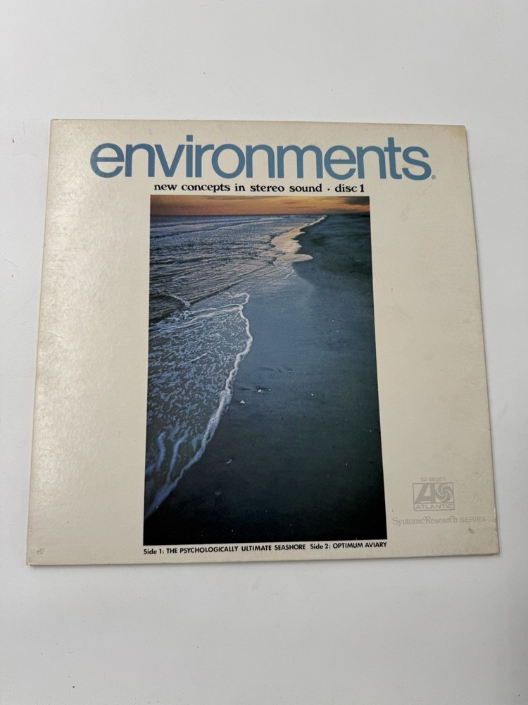 R3-39 ENVIRONMENTS Disk 1 … SIDE A P.AYABLE AT ANY SPEED .. SEA SHORE / AVIARY