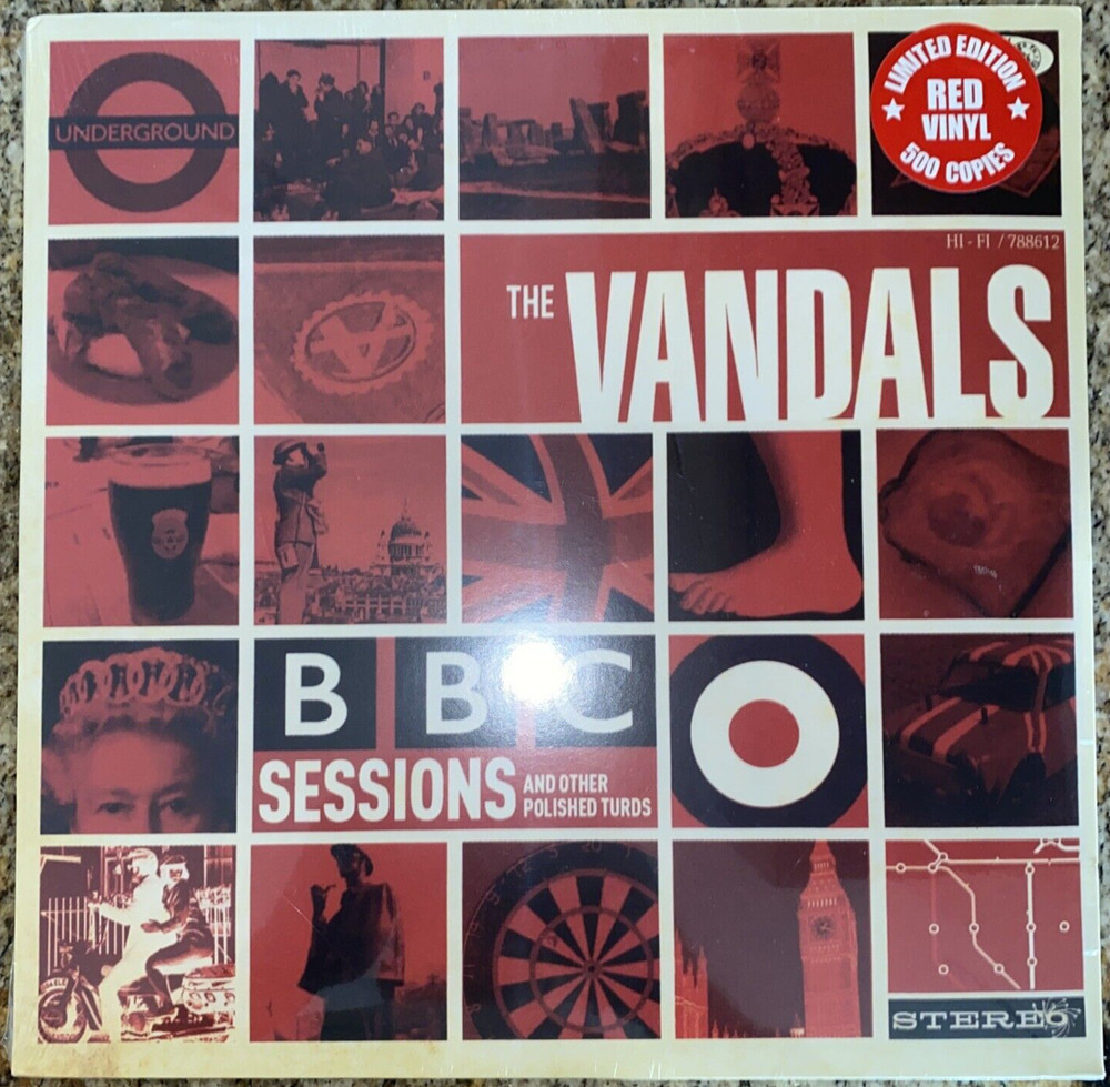 THE VANDALS BBC SESSIONS RED VINYL LP LIMITED EDITION NEW SEALED MINT