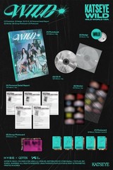 KATSEYE WILD Album 2 Ver SET/2CD+2 Photo Book+2 Card+Badge+KeyRing+GIFT OFFICIAL