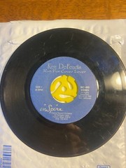 CLASSIC!!! Ken DeFeudis – Run For Cover Lover (original 7-inch single, 1990)