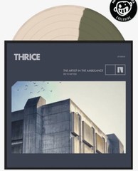 THRICE ARTIST IN THE AMBULANCE NEWBURY GREEN/CREAM VINYL LP limited to 300