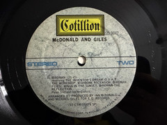 McDonald And Giles Gatefold LP – Cotillion SD 9042 Psych Prog Rock CLEAN