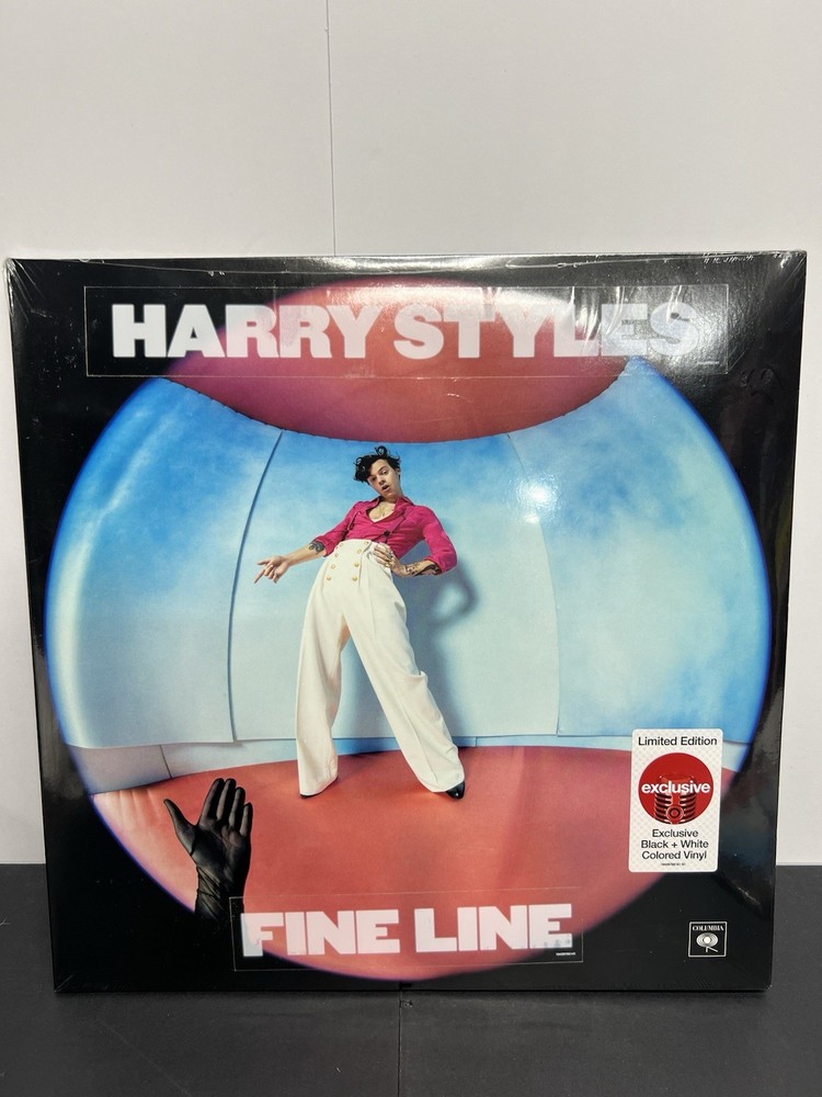 SEALED New, Harry Styles – Fine Line LP Album – Exclusive Black & White Vinyl