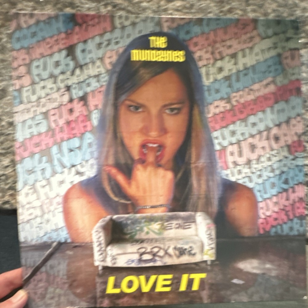 The Mundaynes Love It LP Vinyl Indie Rock Import Lyric Insert 2022 Blue Matter