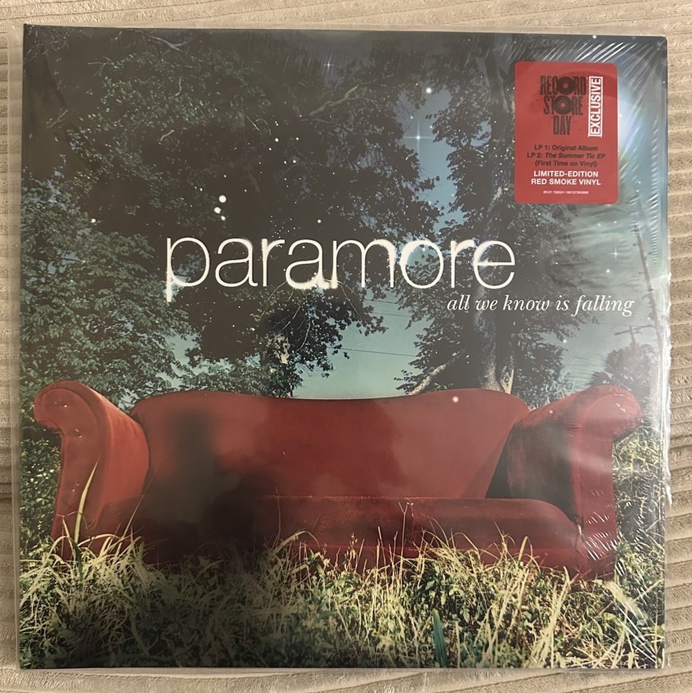 Paramore – All We Know Is Falling – 2xLP Deluxe RSD 2026 Red Vinyl Record