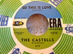 The Castells-Era 45-So This is Love-Disc is NOS