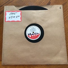 12″ 78 RPM V DISC „ST. LOUIS BLUES“ CAPT. GLENN MILLER & THE 418TH AAF BAND –