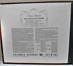 1940s Nelson Eddy Rise Stevens The Chocolate Soldier Columbia (3) 78 RPM Shellac