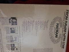 Haunani And Chorus – From Hawaii With Love 1968 33 RPM, LP, Record