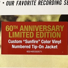 The Beach Boys All Summer Long 60th Anniv. Sunfire Orange Vinyl Numbered *READ*