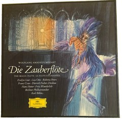 Mozart Die Zauberflote The Magic Flute 3 LP Vinyl DG Mid 70’s Press NM/NM-
