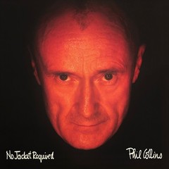 PHIL COLLINS – NO JACKET REQUIRED – LP – VERY RARE – ORANGE VINYL – 35TH – NEW!