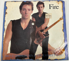BRUCE SPRINGSTEEN & THE E STREET BAND💥HIT 45 RPM PICTURE SLEEVE Fire 1987