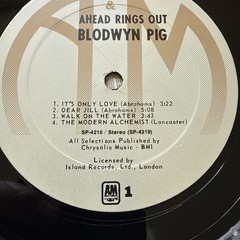 Ahead Rings Out by Blodwyn Pig Vinyl Ex/Vg Released In 1969 UltraSonically Clean