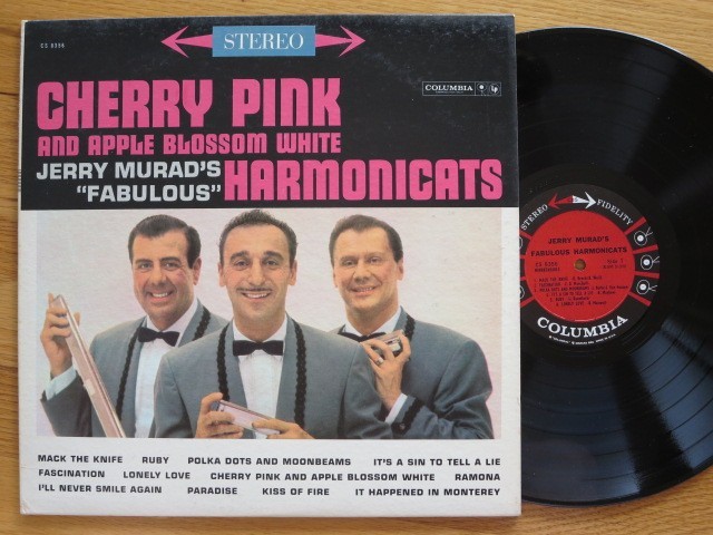 Rare Vintage Jazz-JERRY MURAD’s Harmonicats-Cherry Pink-Columbia-Stereo-CS 8356