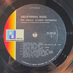 The Gerald Wilson Orchestra • California Soul • Vinyl LP • 1968