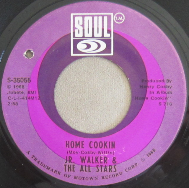 Junior Walker & The All Stars – Home Cookin, Vinyl, 45rpm, 1968, Near Mnt