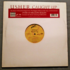 Usher – Caught Up 12″ Single Original 2004 Instrumental Acapella Hip Hop R&B