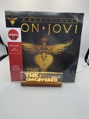 LP – NEW SEALED ♫ Bon Jovi „Greatest Hits“ Target – Tiger Eye – Corner Damage