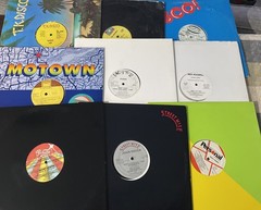 Lot of 9 Disco 70’s 12″ Vinyl Records Thelma Houston Foxy Secret Weapon Rocha