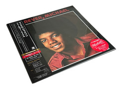 Michael Jackson Forever Michael Limited Orange Colored Vinyl Japan LP OBI New