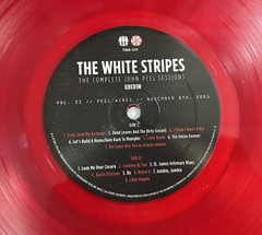THE WHITE STRIPES The Complete Hohn Peel Sessions BBC Red & White Vinyl 2016 Exc