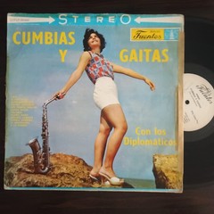 LOS DIPLOMÁTICOS Cumbias Y Gaitas 1965 LP COLOMBIA diplomaticos