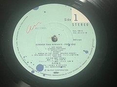 Toshiki Kadomatsu Summer Time Romance Vinyl Record Stereo City Pop RAL-8813