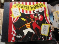 5×10″ Record Storage Album EMPTY Harold Arlen Mercer ST LOUIS WOMAN CAPITOL CE28