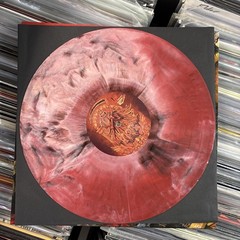 HATE ETERNAL – Infernus RED PINK MARBLE VINYL LP RECORD ALBUM NM