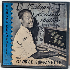 George Symonette Calypso & Goombay Rhythms 1955 Bahama Records 3×45 EP Box Set