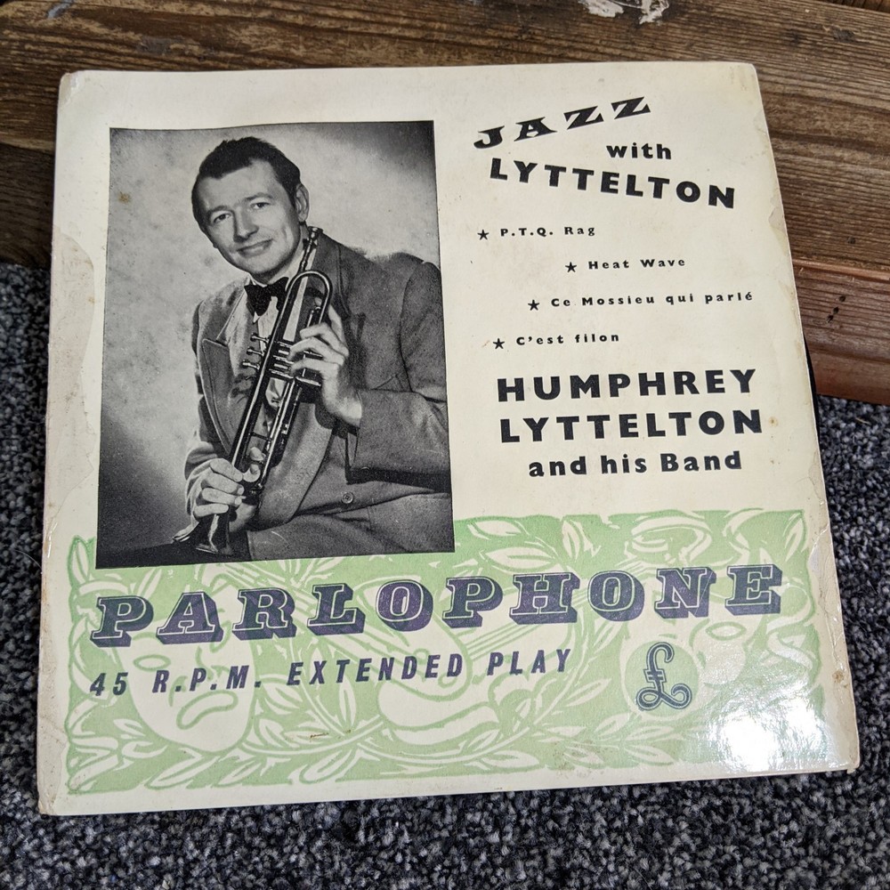 Humphrey Lyttelton & His Band – Jazz With Lyttelton No.2 7″ Vinyl EP Parlophone