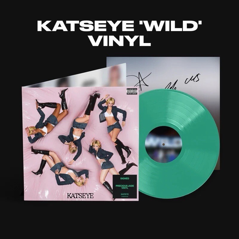 KATSEYE “Wild” Standard Signed Vinyl -Precious Jade – Presale