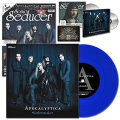 Sonic Seducer APOCALYPTICA exclusive BLUE VINYL SHADOWMAKER + 2 CD’S 🟢SEALED🟢