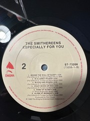 The Smithereens ‚Especially For You‘ Enigma LP W/Hype Stickr (1986) EX
